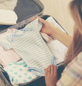 Qu'est-ce qu'il faut mettre dans une valise de maternité ?